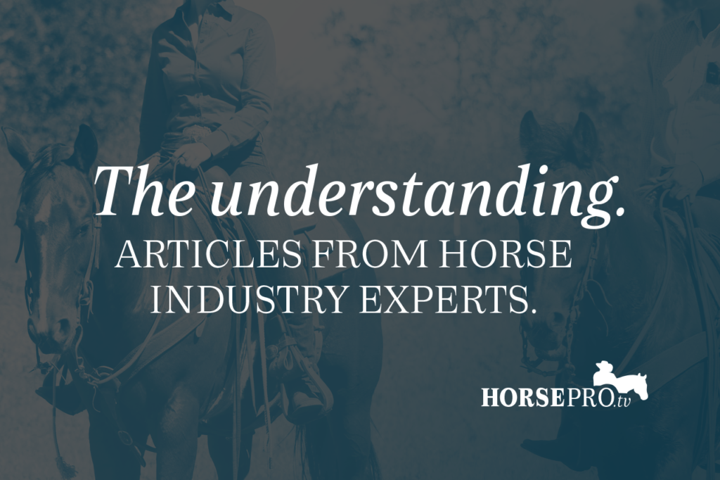 Articles about horse training, veterinary care, and philosophy
